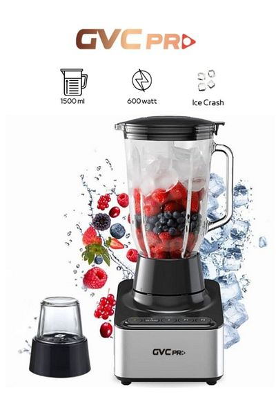 GVC PRO GVC Pro Blender with Stainless Steel Grinder - GVCBL-599