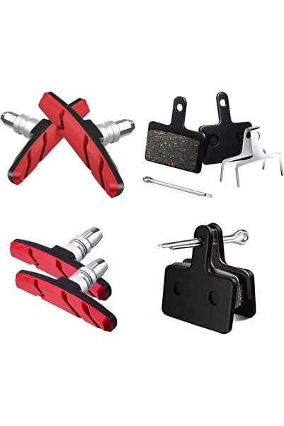 Rominvic Set de 2 perechi de plăcuțe de frână pe disc și 2 perechi de saboți ...