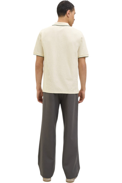 Jack & Jones Tricou JACK & JONES Austin Polo SS - 12268130-Antique White