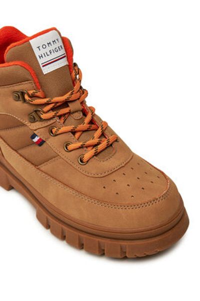 Tommy Hilfiger Boy's Ankle Boots T3X5-33707-1492524 Brown