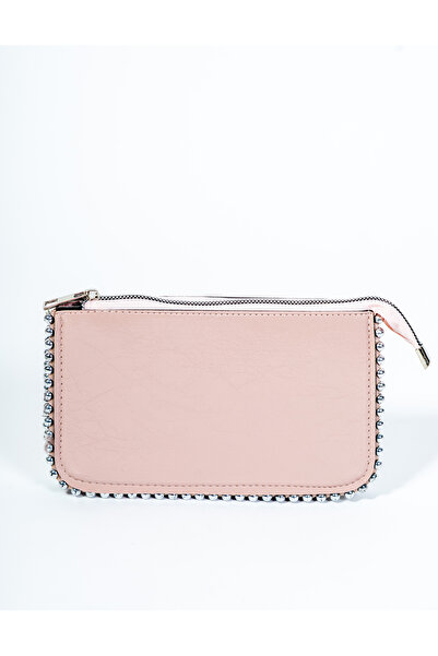 KISCHE Yellow Lemon Mini Beaded Bag 3 Compartments with Chain