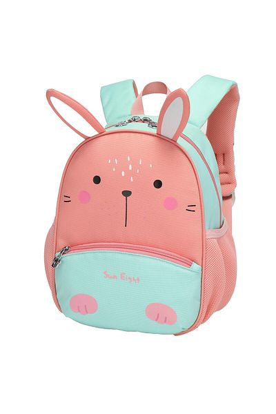 SUN EIGHT Cute Toddler Backpack 3D Cartoon Mini Travel Bag for Baby Girl and Boy 2-6 Years, SE2806