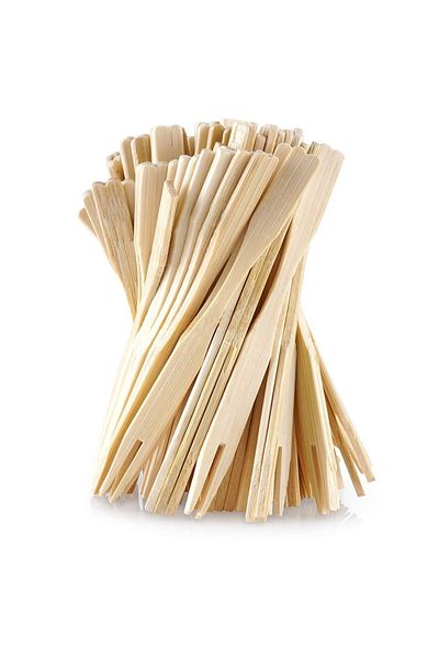 shumee Bamboo snack forks, 100 pcs.