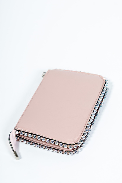 KISCHE Yellow Lemon Mini Beaded Bag 3 Compartments with Chain