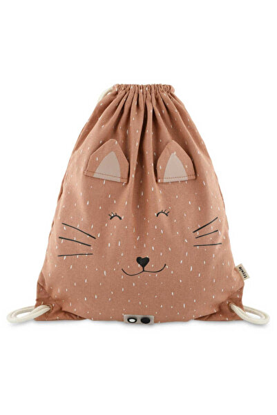 Trixie 19-222 İpli Büzgülü Spor Sırt Çantası - Mrs. Cat