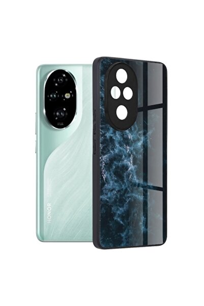 Gear Husă de protecție pentru Honor 200 Pro, A64, plastic dur, bleumarin Maje...