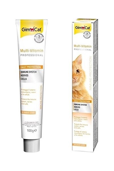 Gimcat Gim Cat Multi Vitamin Paste 12 Vitaminli Kedi Macunu 100 gr CB4675