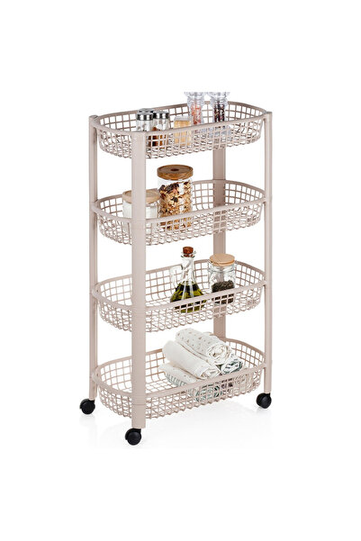 shumee Rafturi cu 4 niveluri și roți 46,5x26x79 cm