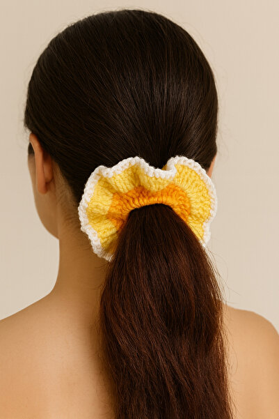 Talinhandmade Cotton Elastic Hair Clip