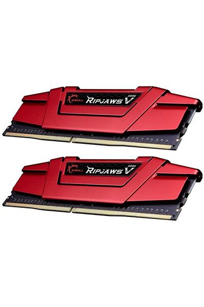 G Skill Memorie G.Skill Ripjawa V Red, DDR4, 2x4GB, 2400MHz
