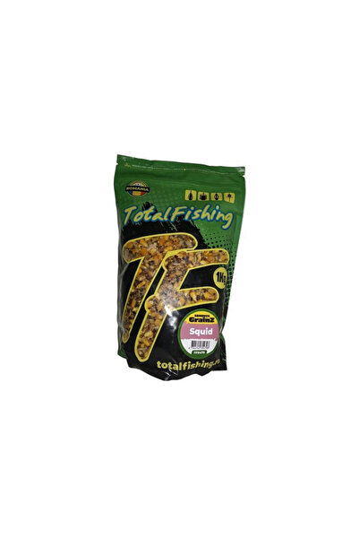 TotalFishing Porumb fiert cu seminte GrainZ, Squid, 1kg