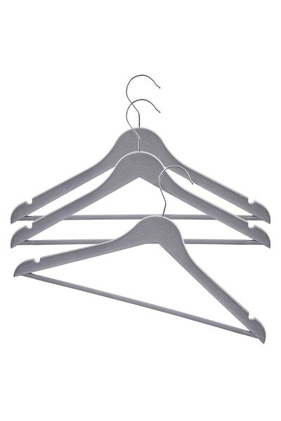 shumee Grey rotating hangers 42.5x24 cm 3 pcs.