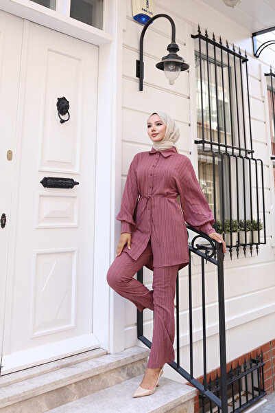 ECESSAMODAM Σετ δύο τεμαχίων με υφασμάτινο κουμπί Lara