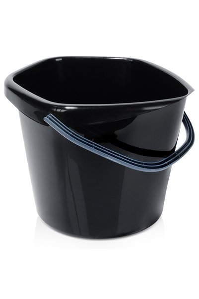 Vilde Găleată neagră din plastic 10 l
