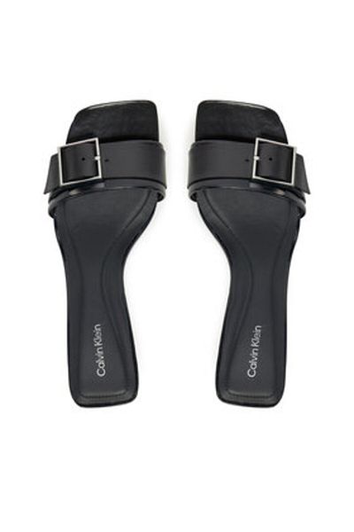 Calvin Klein Women's Flip-Flops HW0HW02478 Black