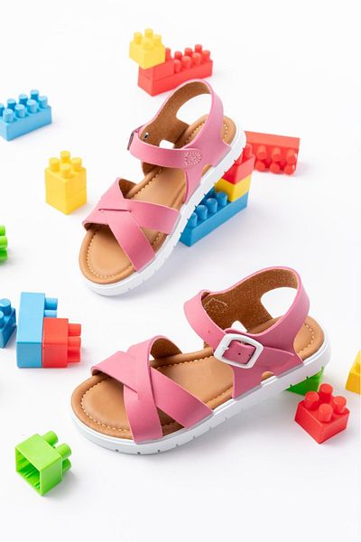 Skygo Alvin Fuchsia Skin Belted Sandals