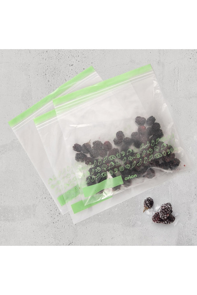 shumee Pungi cu fermoar pentru alimente 25x24 cm 25 buc.