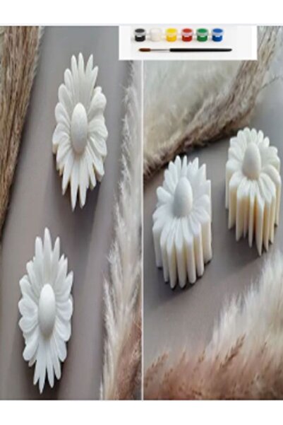 magnocandles 13 Parça Boyanabilir Papatya Figür Seti – Çocuklar ve Yetişkinle...