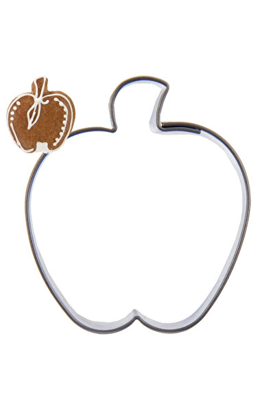 shumee Formă de biscuiți din oțel în formă de măr de 4,3 cm