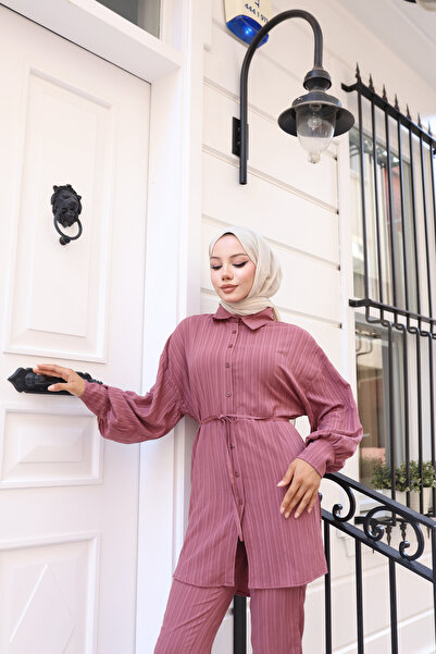 ECESSAMODAM Σετ δύο τεμαχίων με υφασμάτινο κουμπί Lara