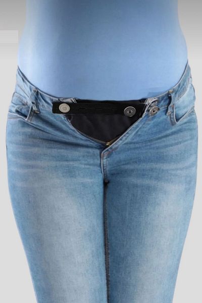 Arma Yıldız Maternity Pants Waist Extender – Women's Pants Extender, Right Button Compatible, Adjustable Apparatus