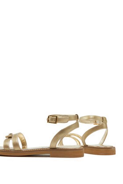 Calvin Klein Jeans Girls Sandals V4A2-83052-1322514- Gold