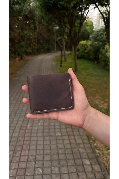 ÖzkanAccessory Atri̇ah 100% Leather Wallet Gift