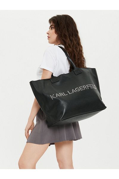 Karl Lagerfeld Women's Handbag 245W3086 Black