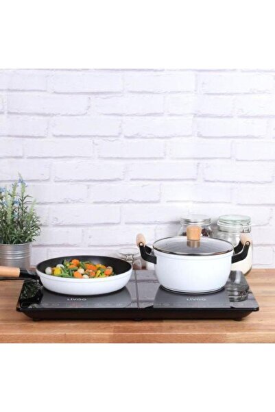 LİVOO Plita cu inductie simpla DOC 235, 2000 W (Negru)