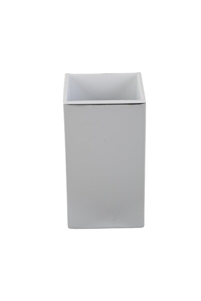 kobos Tezgah Üstü Kare Diş Fırçalık Krom KBW-637CR