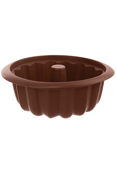 shumee Formă de tort SILLINIE din silicon maro, 26 cm, model horn