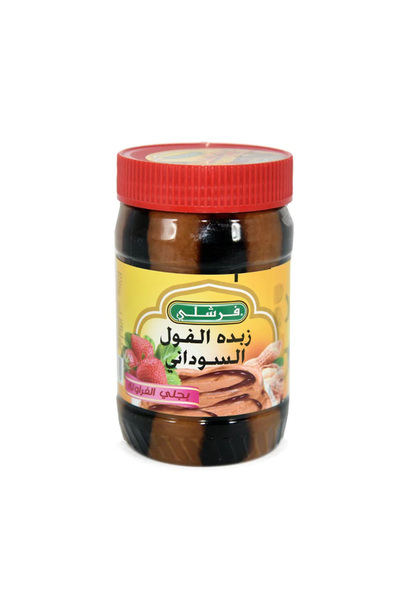 Freshly زبدة الفول السوداني مع الفراولة، 510 غرام
