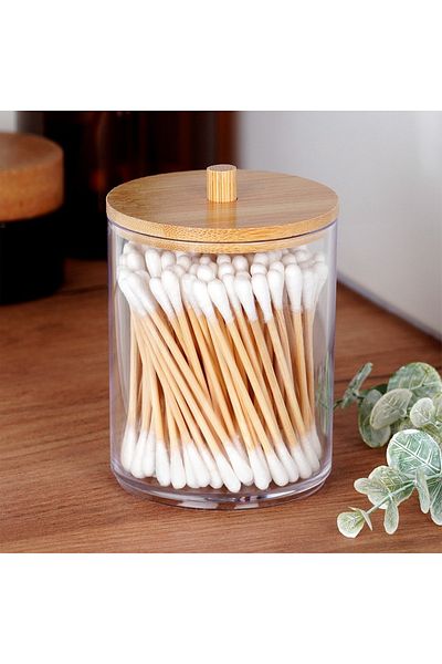 shumee Container for cotton swabs and pads