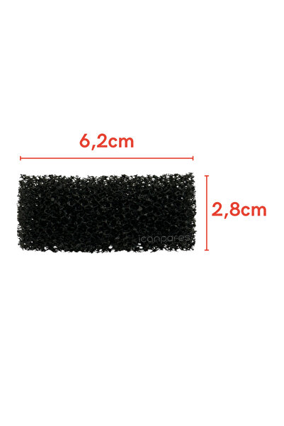 Parmis Σφουγγάρι φίλτρου ηλεκτρικής σκούπας ατμού KCC 4320 συμβατό με Kiwi 3 τεμάχια