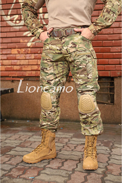 Lion camo Tactical Suit Keynes/Aran camo Airsoft Ripstop Paintball breathable
