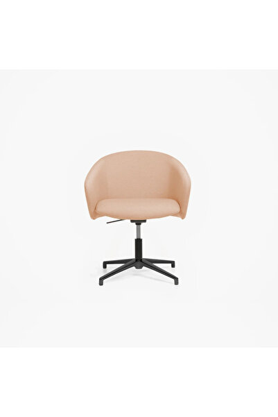 NURUS Toya Çalışma Sandalyesi - Alçak Sırt - Sabit Ayak - Metal