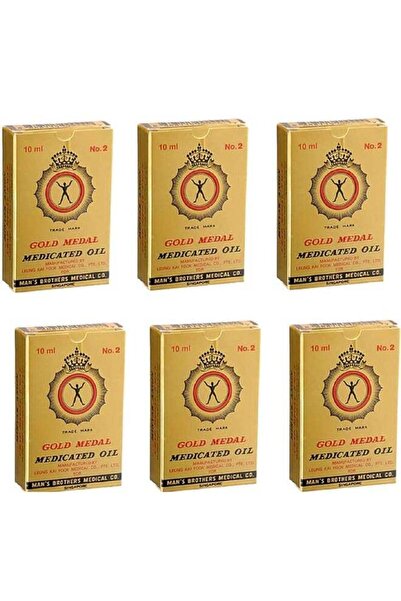 Gold Medal Medicated Pain Killer Oil 10ml (Pack of 6)
