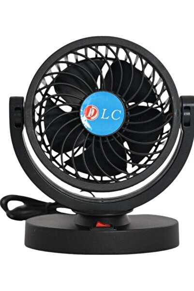 DLC مروحة تبريد هواء قوية قابلة للدوران بزاوية 360 درجة، مزودة برأس واحد للوح...