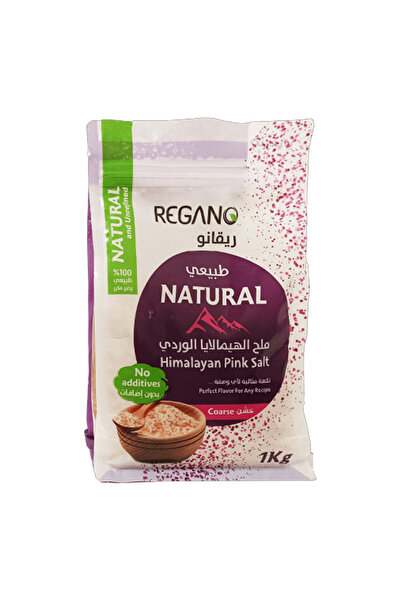 REGANN ملح ريجانو الهيمالايا الوردي الخشن، 1 كجم