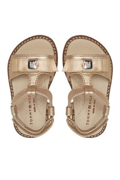 Tommy Hilfiger Girls Sandals T1A2-33940-0220514 Gold