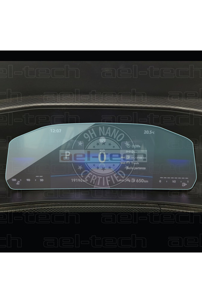 ael-tech واقي شاشة نانو 9H متوافق مع فولكس فاجن T-roc 2024-2025