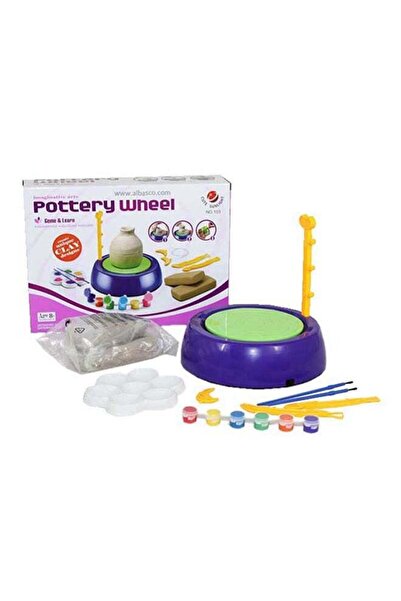 Generic عجلة فخار عالية الجودة، خفيفة الوزن، قابلة للطي، محمولة ومتينة