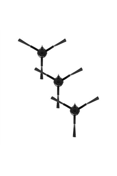 Parmis Grundig Compatible Vcr 4230 Robot Vacuum Cleaner Side Brush 3 Pieces