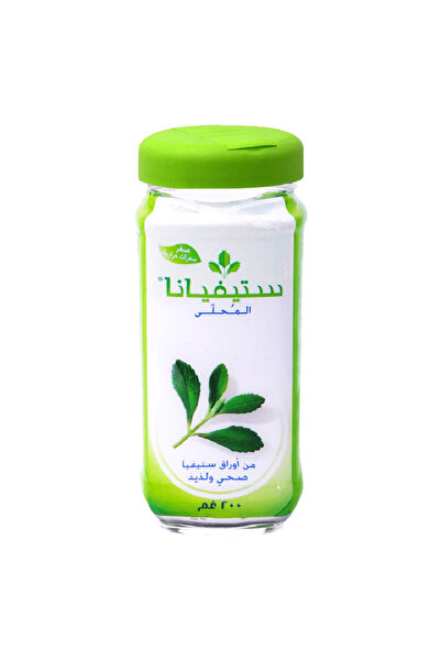 Steviana مُحلي خالي من السعرات الحرارية من أوراق ستيفيا، 200 غرام