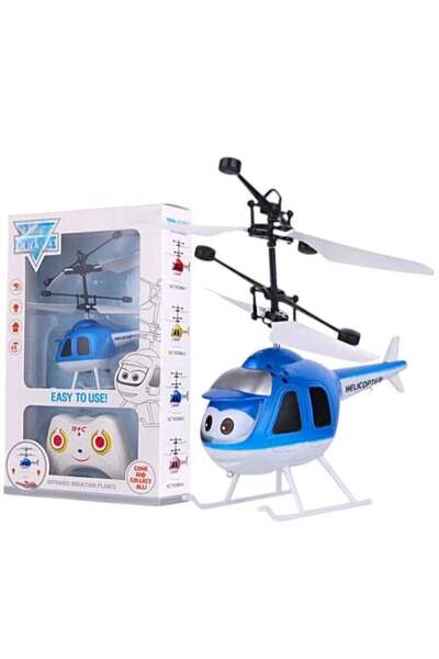 Generic AIR Rc Induction Helicopter With Gyro And Light Assorted Colors