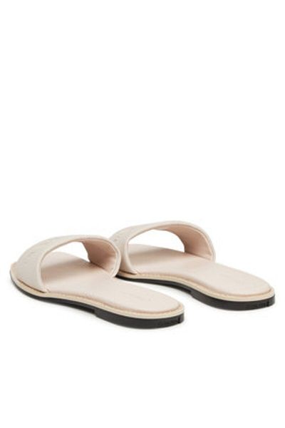 Calvin Klein Women's Flip-Flops HW0HW02378 Beige