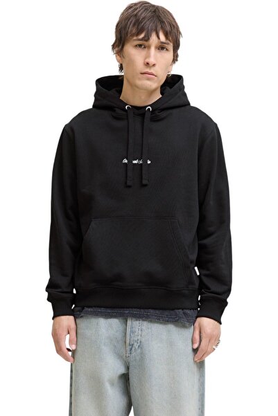 Jack & Jones Jack&Jones Ανδρικό 12282861 Jornorrebro Emb Sweat Hood Noos Μαύρο