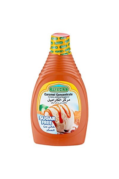 Freshly شراب الكراميل الخالي من السكر، 510 غرام