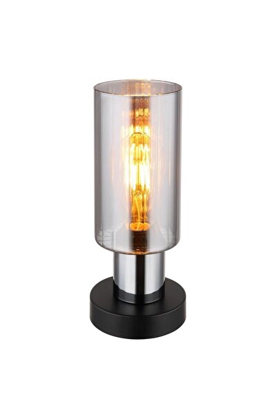 GLOBO Veioza, structura metalica, abajur din sticla, sursa cu soclu E27, 25 W, comutator on/off, 270 x ...