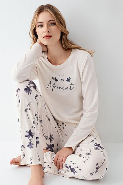 Arnetta Women's Seasonal Pajamas Suit, 50% Modal 50% Cotton